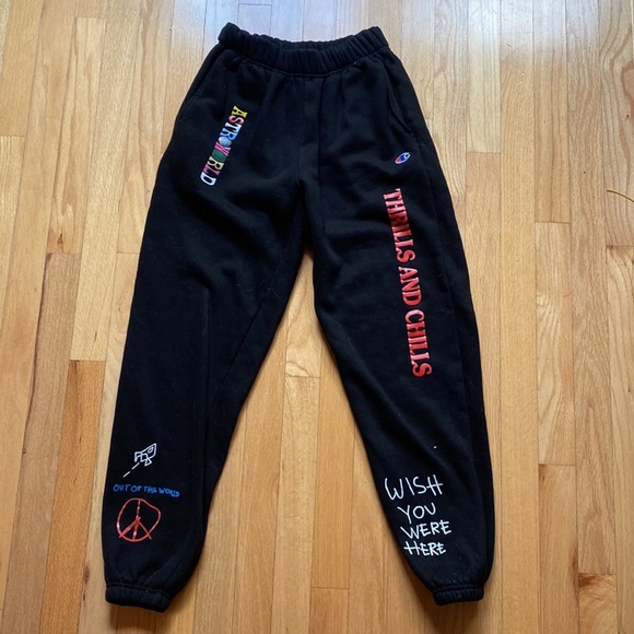 Astroworld Travis Scott Sweatpants - Picture 2 of 3